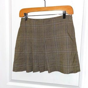 Plaid Mini Skirt